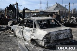 Удар ВСУ по гражданскому автомобилю в Белгороде попал на видео