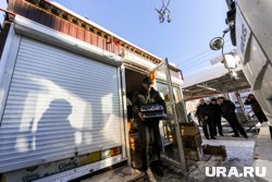 Рядом с Центральным рынком Перми начали сносить киоски